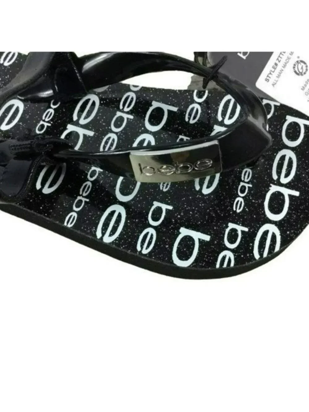 Bebe Shoes Girls Toddler Jelly Flip Flop Sandals New